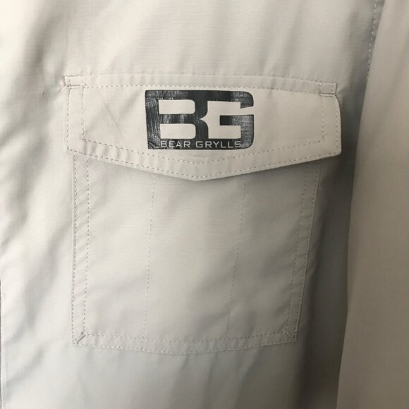 Bear Grylls BG by Craghoppers Large Men’s Long Sleeve Button Front Shirt - Picture 4 of 6